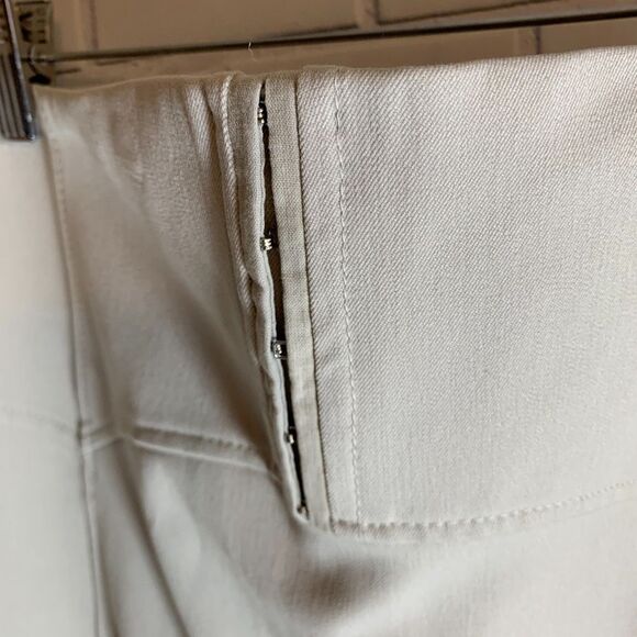 Express Off White High Waist Pencil Skirt Sz 12 - Picture 3 of 10